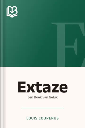 Extaze van Louis Couperus, boekomslag