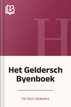 Het Geldersch Byenboek - Petrus Hendrix