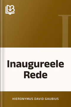 Inaugureele Rede - Hieronymus David Gaubius