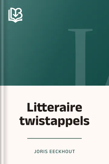 Litteraire twistappels van Joris Eeckhout, boekomslag