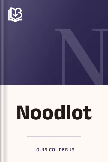 Noodlot van Louis Couperus, boekomslag