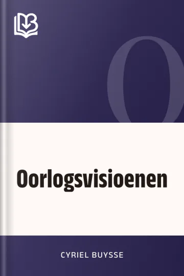 Oorlogsvisioenen van Cyriel Buysse, boekomslag