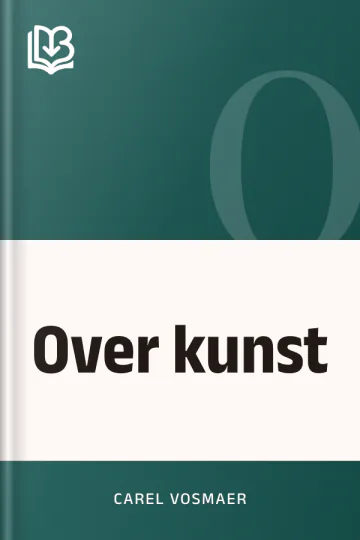 Over kunst van Carel Vosmaer, boekomslag