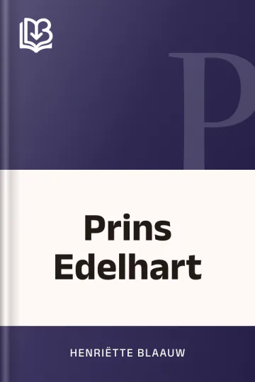 Prins Edelhart van Henriëtte Blaauw, boekomslag