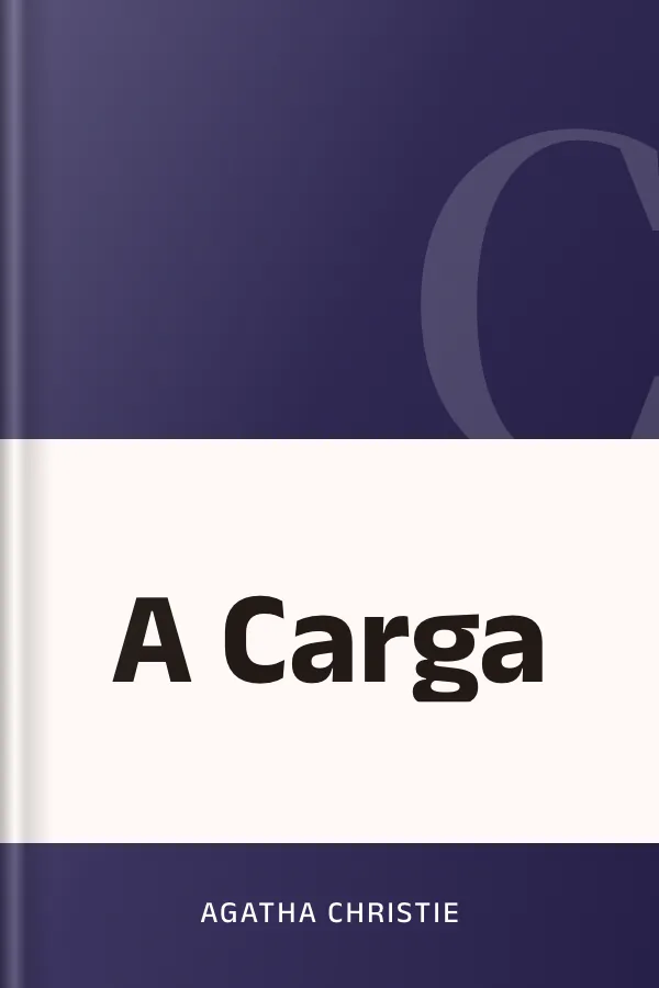 A Carga de Agatha Christie, capa do livro