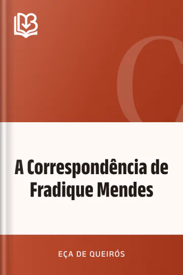 A Correspondência de Fradique Mendes de Eça de Queirós, capa do livro