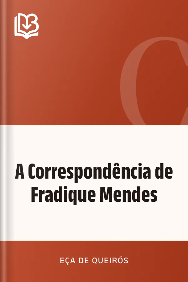 A Correspondência de Fradique Mendes de Eça de Queirós, capa do livro