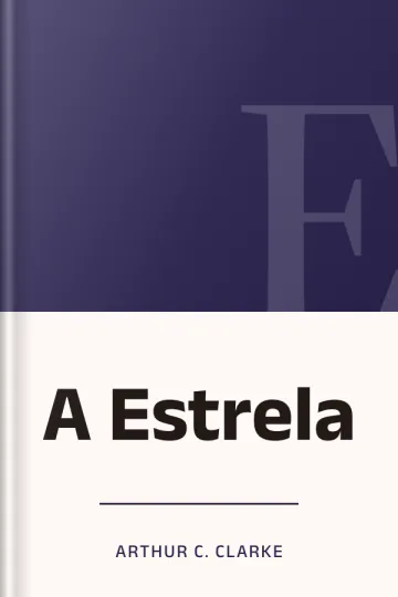 A Estrela de Arthur C. Clarke, capa do livro