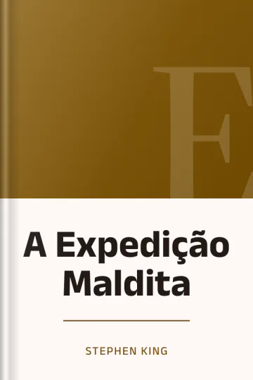 A Expedição Maldita de Stephen King, capa do livro