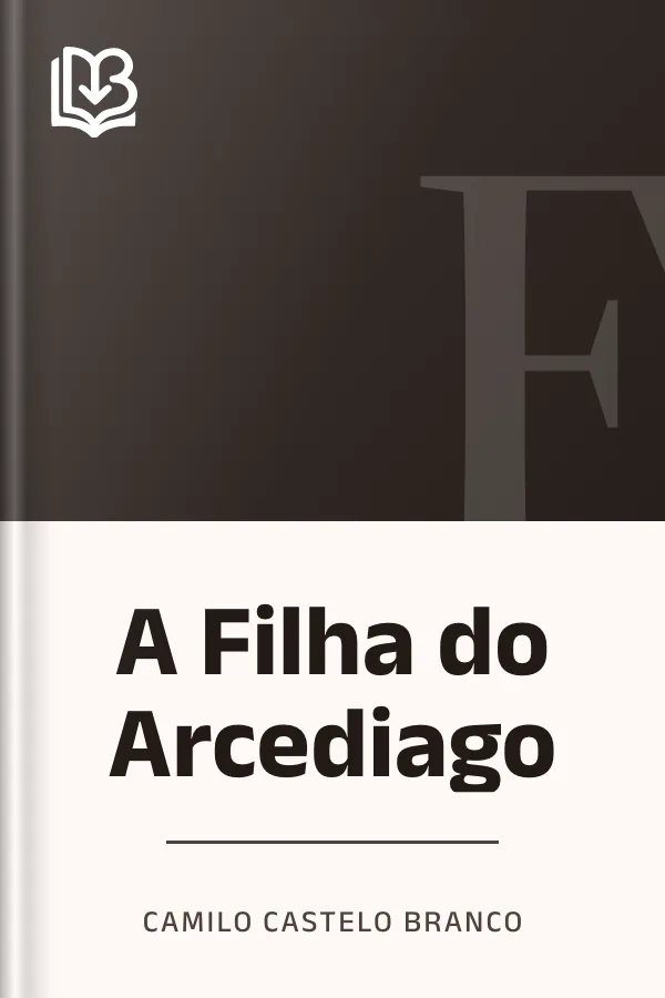 A Filha do Arcediago de Camilo Castelo Branco, capa do livro