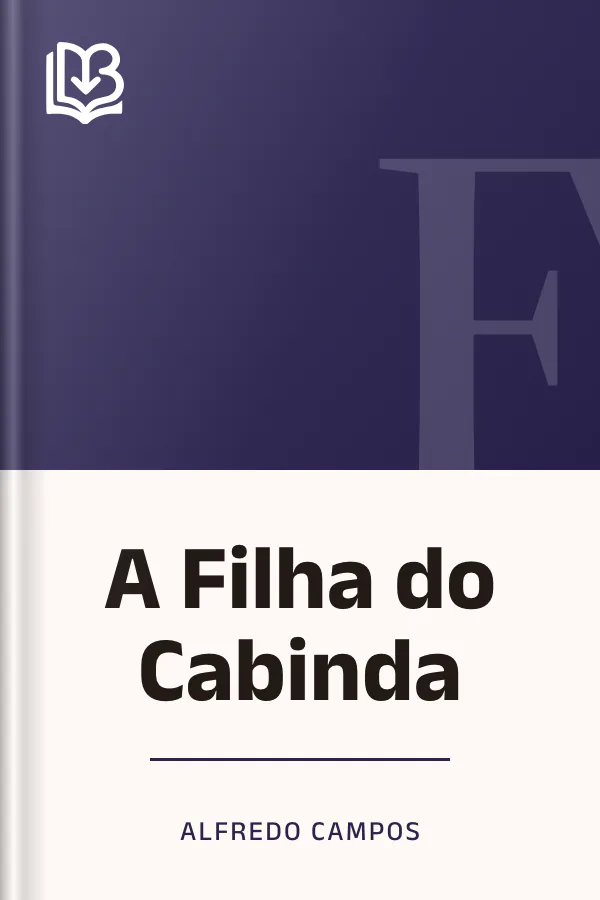 A Filha do Cabinda de Alfredo Campos, capa do livro