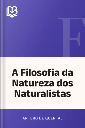 A Filosofia da Natureza dos Naturalistas de Antero de Quental, capa do livro