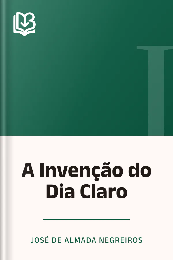 A Invenção do Dia Claro de José de Almada Negreiros, capa do livro
