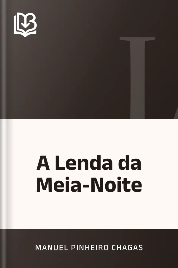 A Lenda da Meia-Noite de Manuel Pinheiro Chagas, capa do livro
