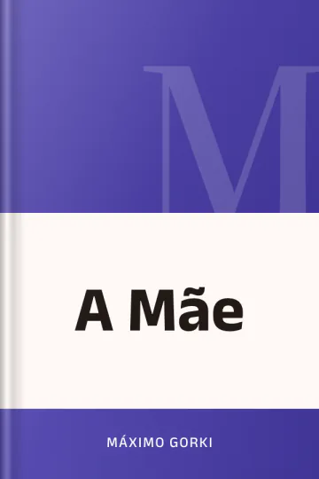 A Mãe de Máximo Gorki, capa do livro