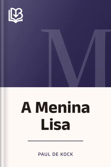 A Menina Lisa de Paul de Kock, capa do livro