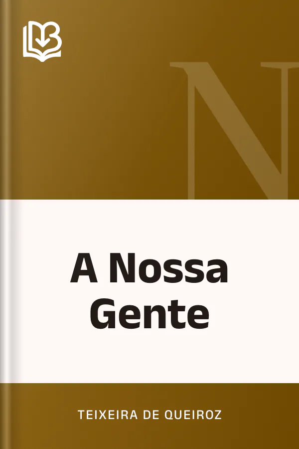 A Nossa Gente de Teixeira de Queiroz, capa do livro