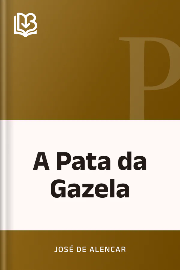 A Pata da Gazela de José de Alencar, capa do livro