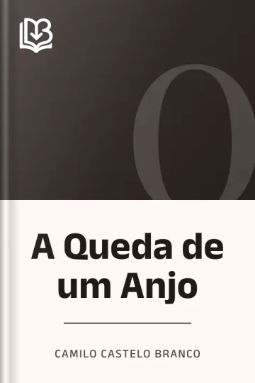 A Queda de um Anjo de Camilo Castelo Branco, capa do livro
