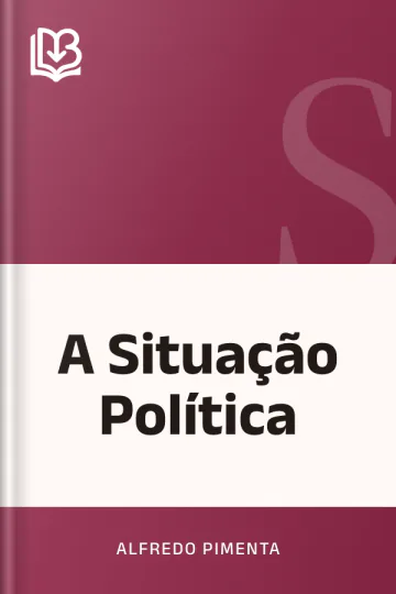A Situação Política de Alfredo Pimenta, capa do livro