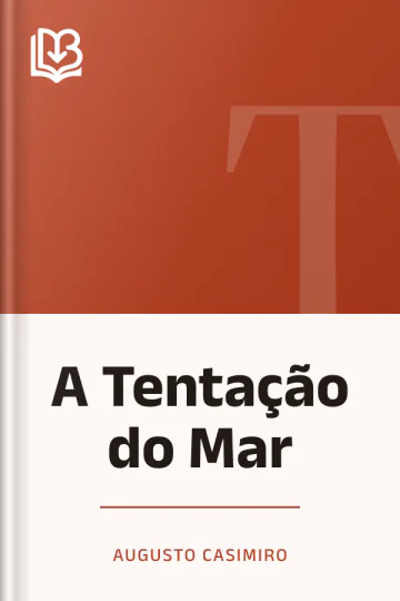 A Tentação do Mar de Augusto Casimiro, capa do livro