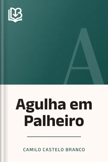 Agulha em Palheiro de Camilo Castelo Branco, capa do livro