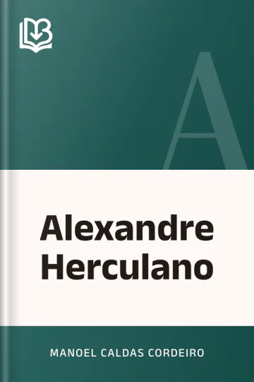 Alexandre Herculano de Manoel Caldas Cordeiro, capa do livro