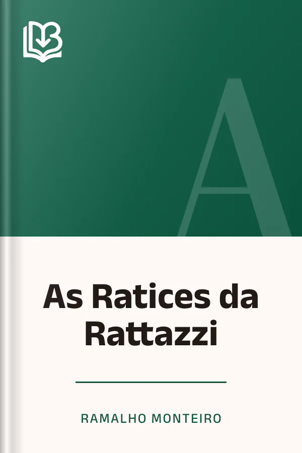 As Ratices da Rattazzi de Ramalho Monteiro, capa do livro