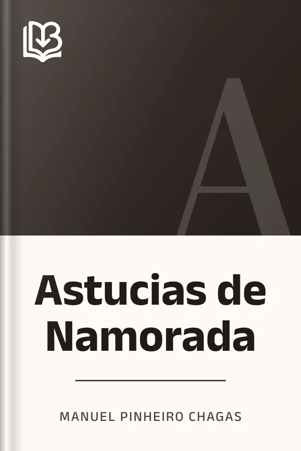 Astucias de Namorada de Manuel Pinheiro Chagas, capa do livro
