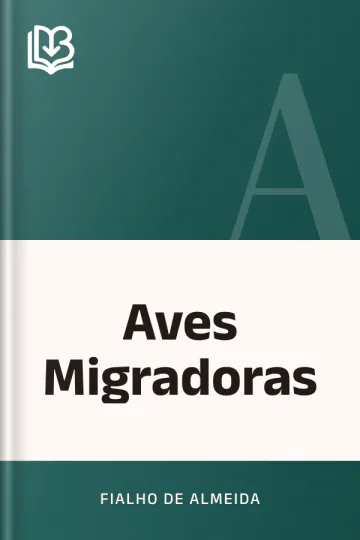 Aves Migradoras de Fialho de Almeida, capa do livro
