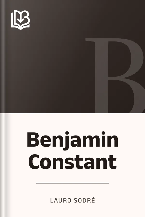 Benjamin Constant de Lauro Sodré, capa do livro