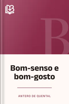 Bom-senso e bom-gosto - Antero de Quental