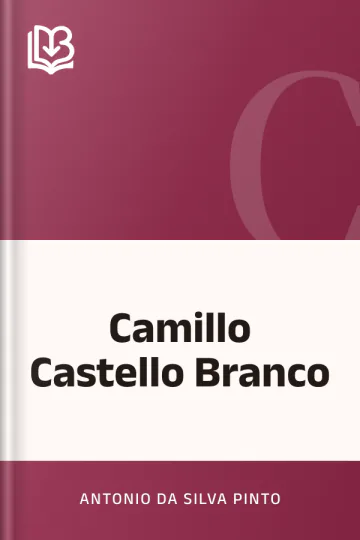 Camillo Castello Branco de Antonio da Silva Pinto, capa do livro