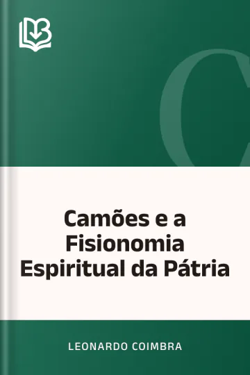 Camões e a Fisionomia Espiritual da Pátria de Leonardo Coimbra, capa do livro