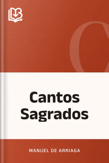 Cantos Sagrados de Manuel de Arriaga, capa do livro
