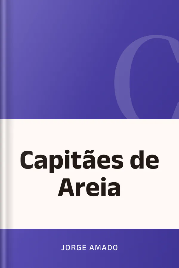 Capitães de Areia de Jorge Amado, capa do livro