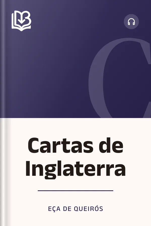 Cartas de Inglaterra de Eça de Queirós, capa do livro