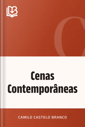 Cenas Contemporâneas de Camilo Castelo Branco, capa do livro