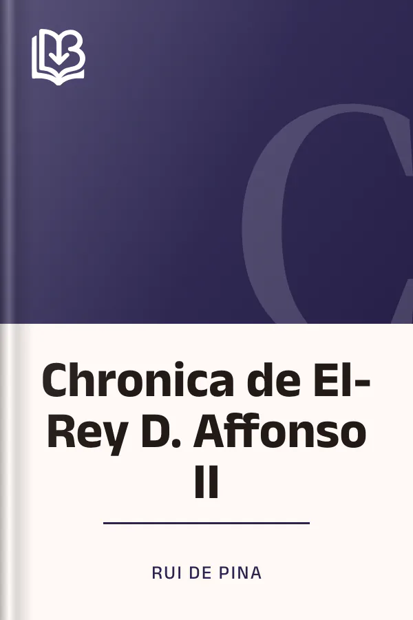 Chronica de El-Rey D. Affonso II de Rui de Pina, capa do livro