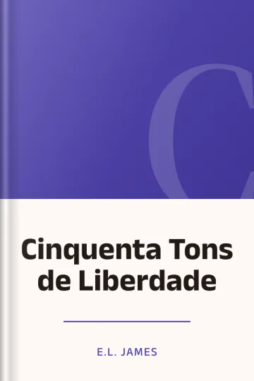 Cinquenta Tons de Liberdade de E.L. James, capa do livro