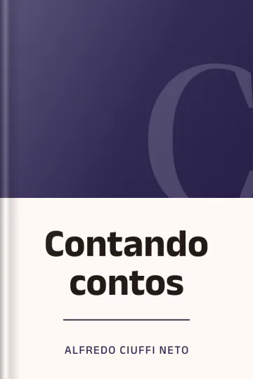 Contando contos de Alfredo Ciuffi Neto, capa do livro