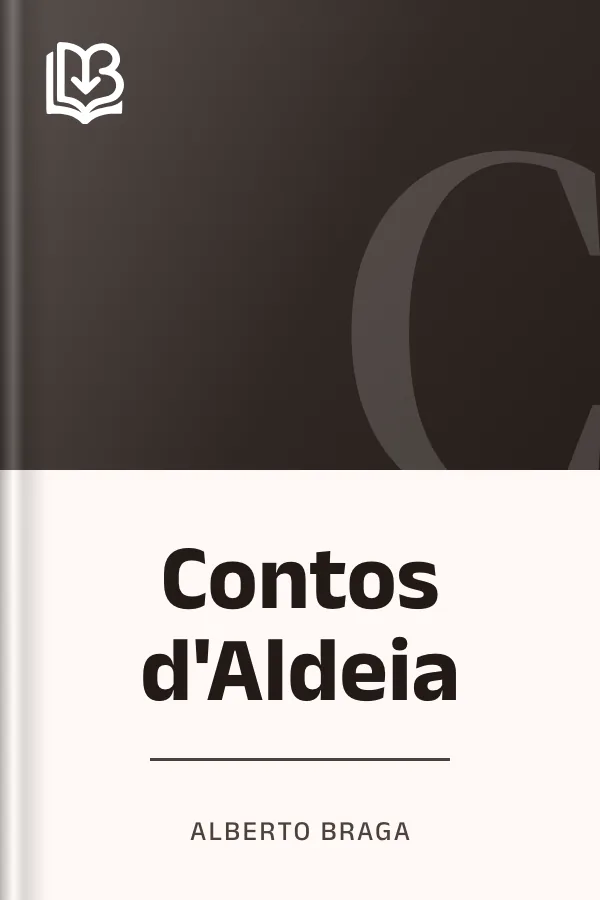Contos d'Aldeia de Alberto Braga, capa do livro
