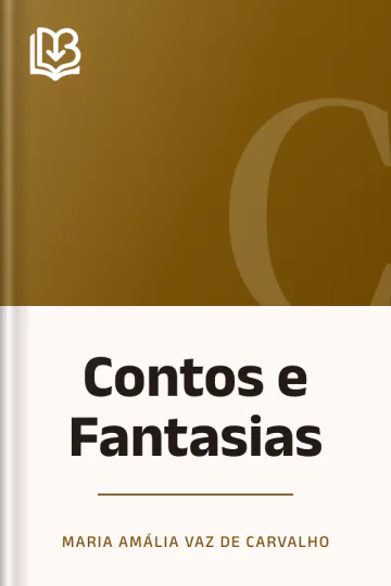 Contos e Fantasias de Maria Amália Vaz de Carvalho, capa do livro