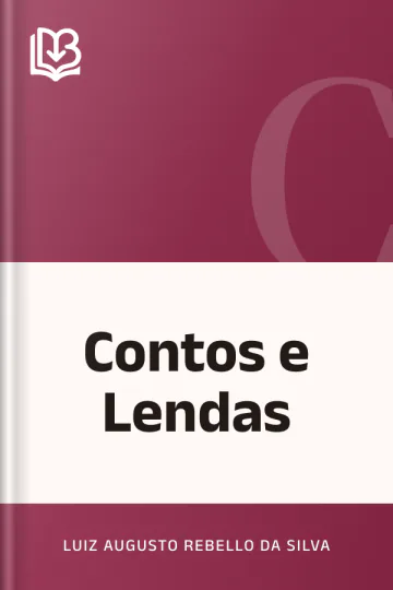 Contos e Lendas de Luiz Augusto Rebello da Silva, capa do livro