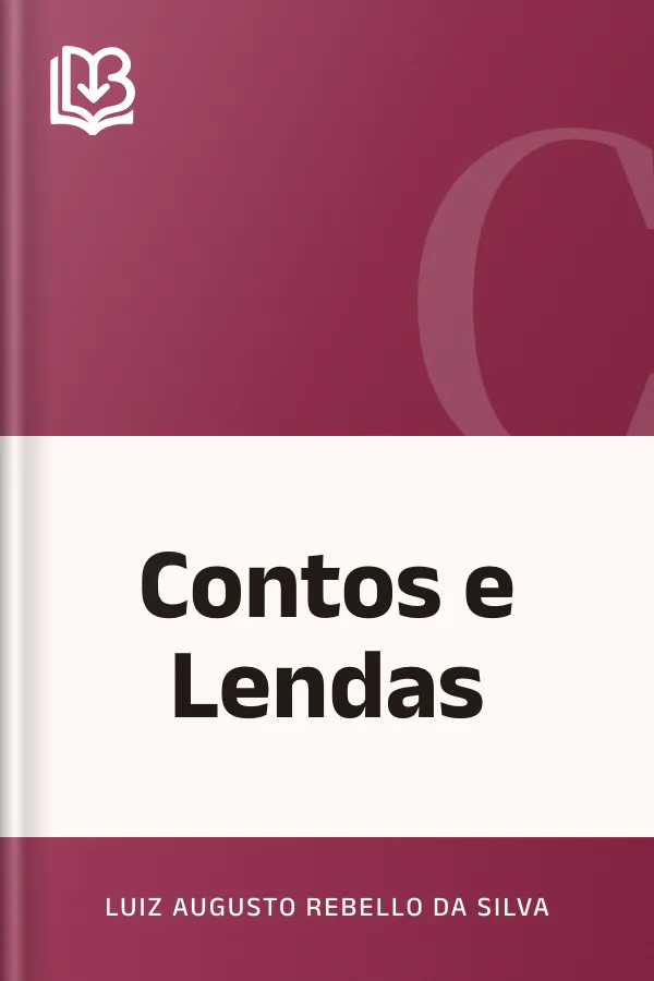 Contos e Lendas de Luiz Augusto Rebello da Silva, capa do livro