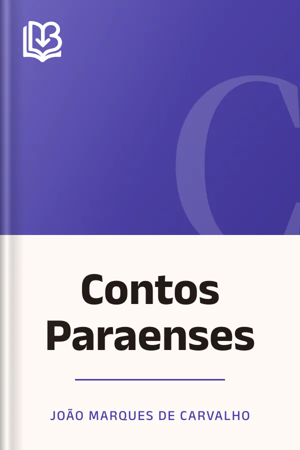 Contos Paraenses de João Marques de Carvalho, capa do livro