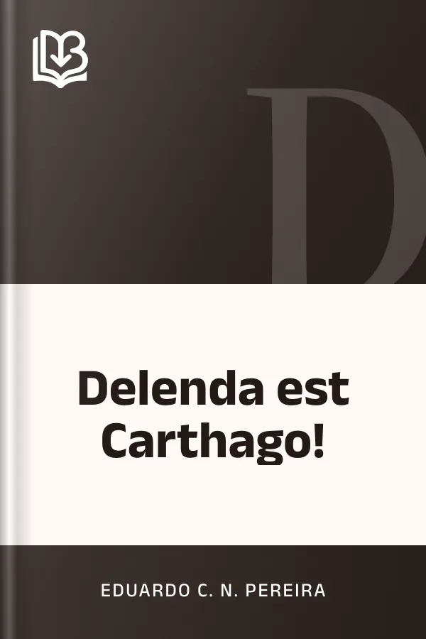 Delenda est Carthago! de Eduardo C. N. Pereira, capa do livro