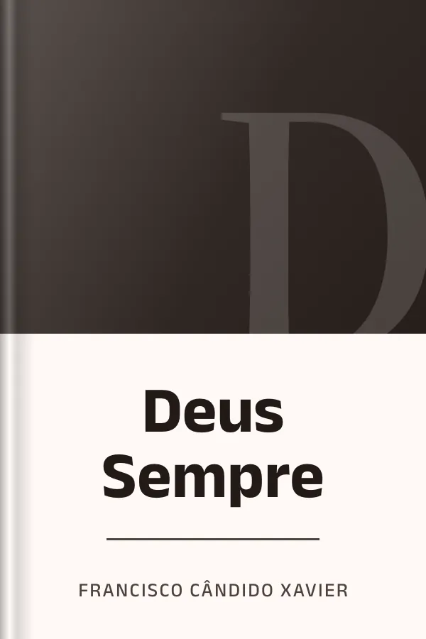 Deus Sempre de Francisco Cândido Xavier, capa do livro