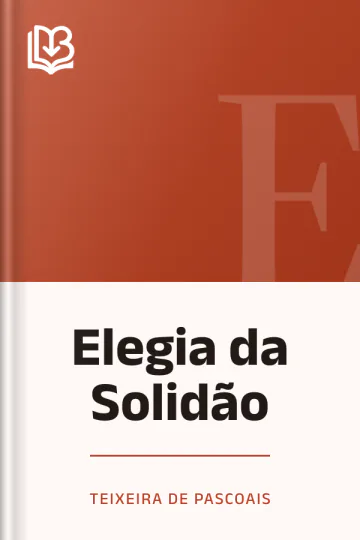 Elegia da Solidão de Teixeira de Pascoais, capa do livro