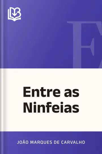 Entre as Ninfeias de João Marques de Carvalho, capa do livro